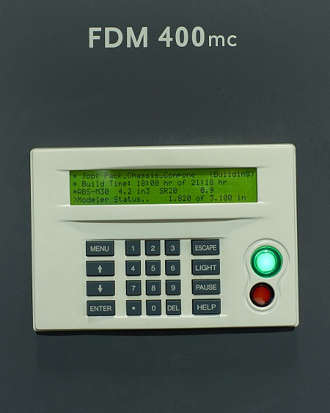 Stratasys FDM400mc User Interface