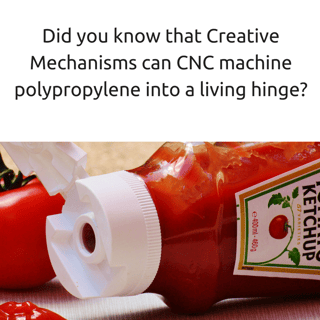 CNC machine polypropylene
