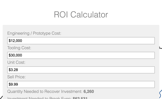 Product Development ROI Calculator