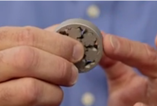 3D Printed Parts For Aviation Fuel Nozzle Manufactured With No Assembly