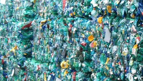 Recycling plastic (PET) bottles