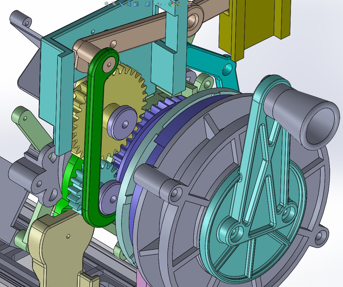 Prototype Gears and Handle